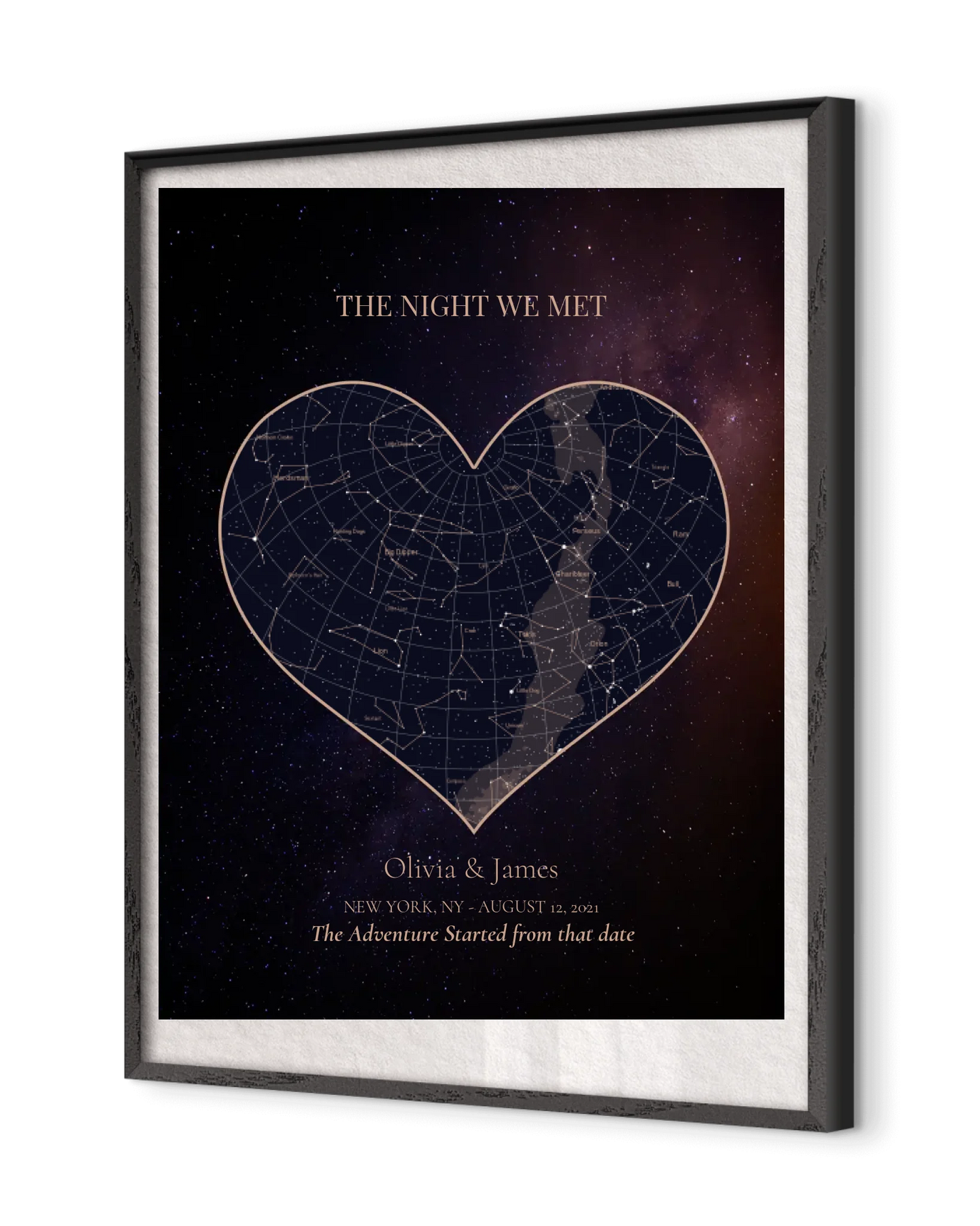 Romantic Star Maps