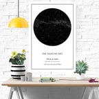 White Brick Wall Mockup Frame Quote Instagram Post