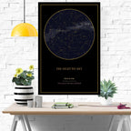 White Brick Wall Mockup Frame Quote Instagram Post