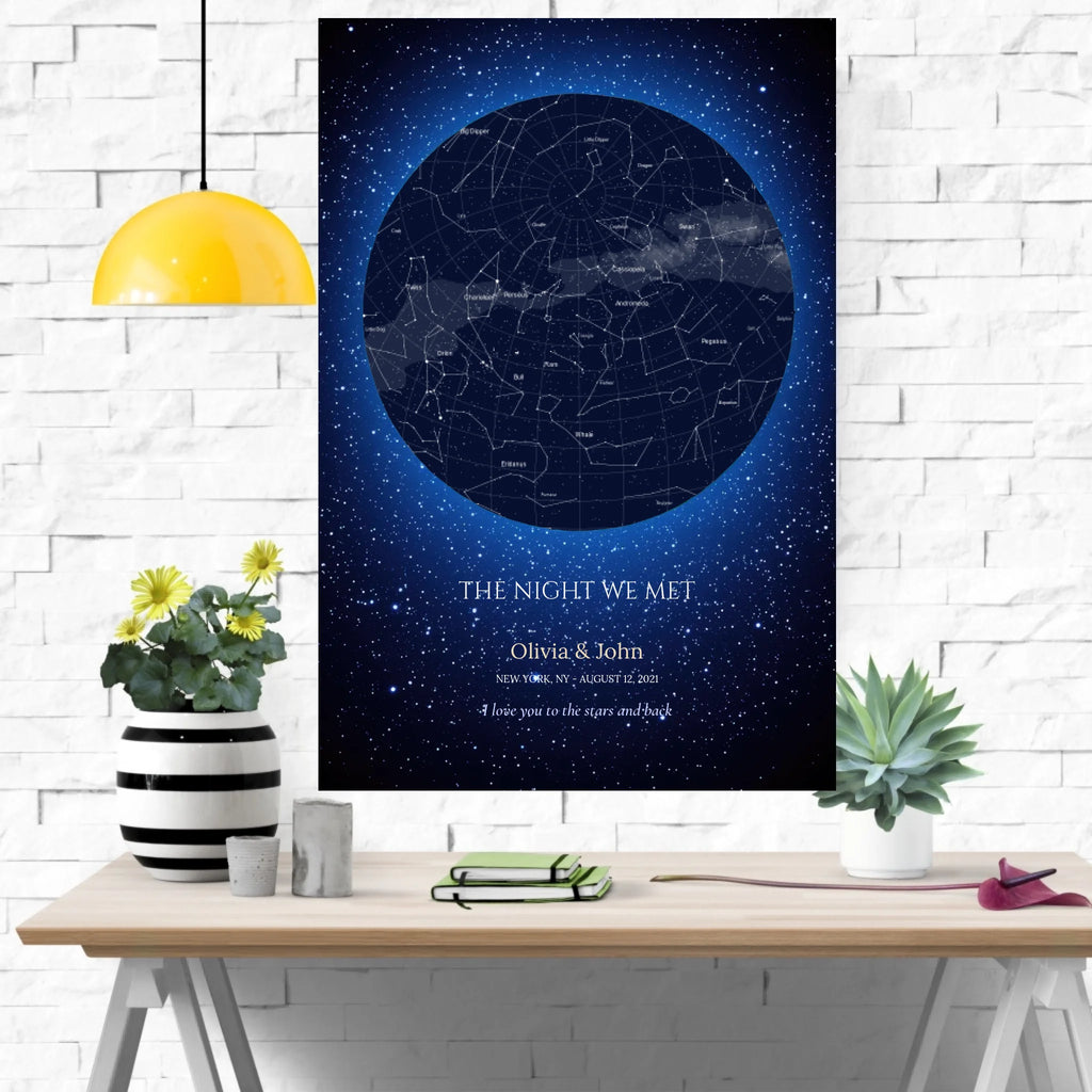 White Brick Wall Mockup Frame Quote Instagram Post