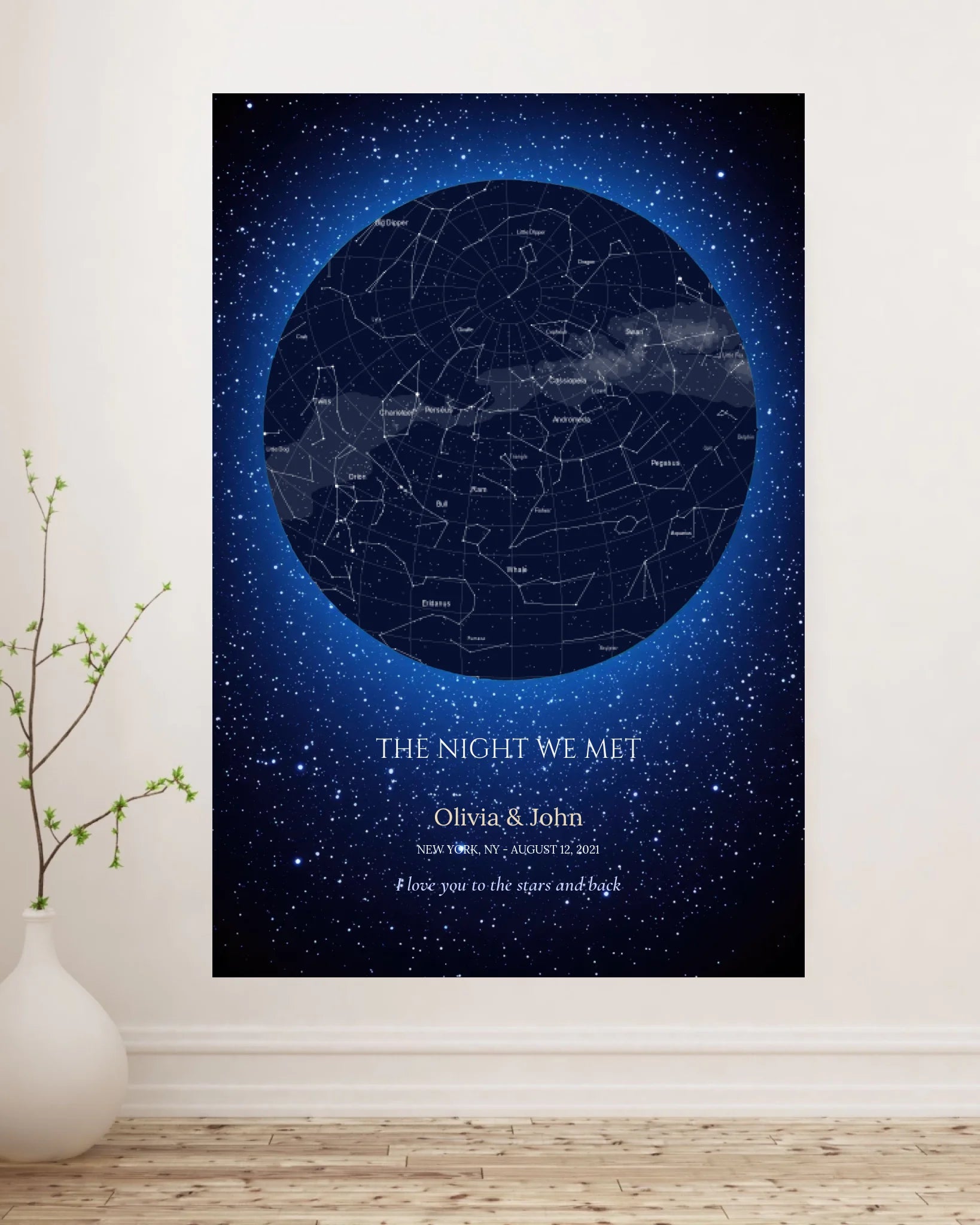 White and Cream Minimalist Photo Frame Mockup Instagram Post