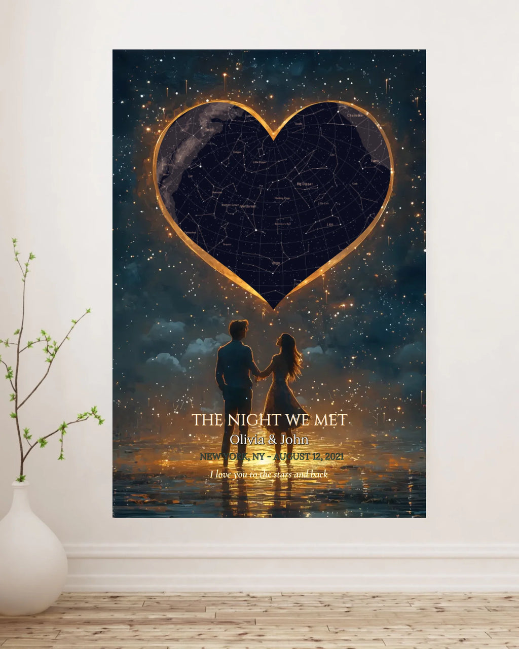 White and Cream Minimalist Photo Frame Mockup Instagram Post