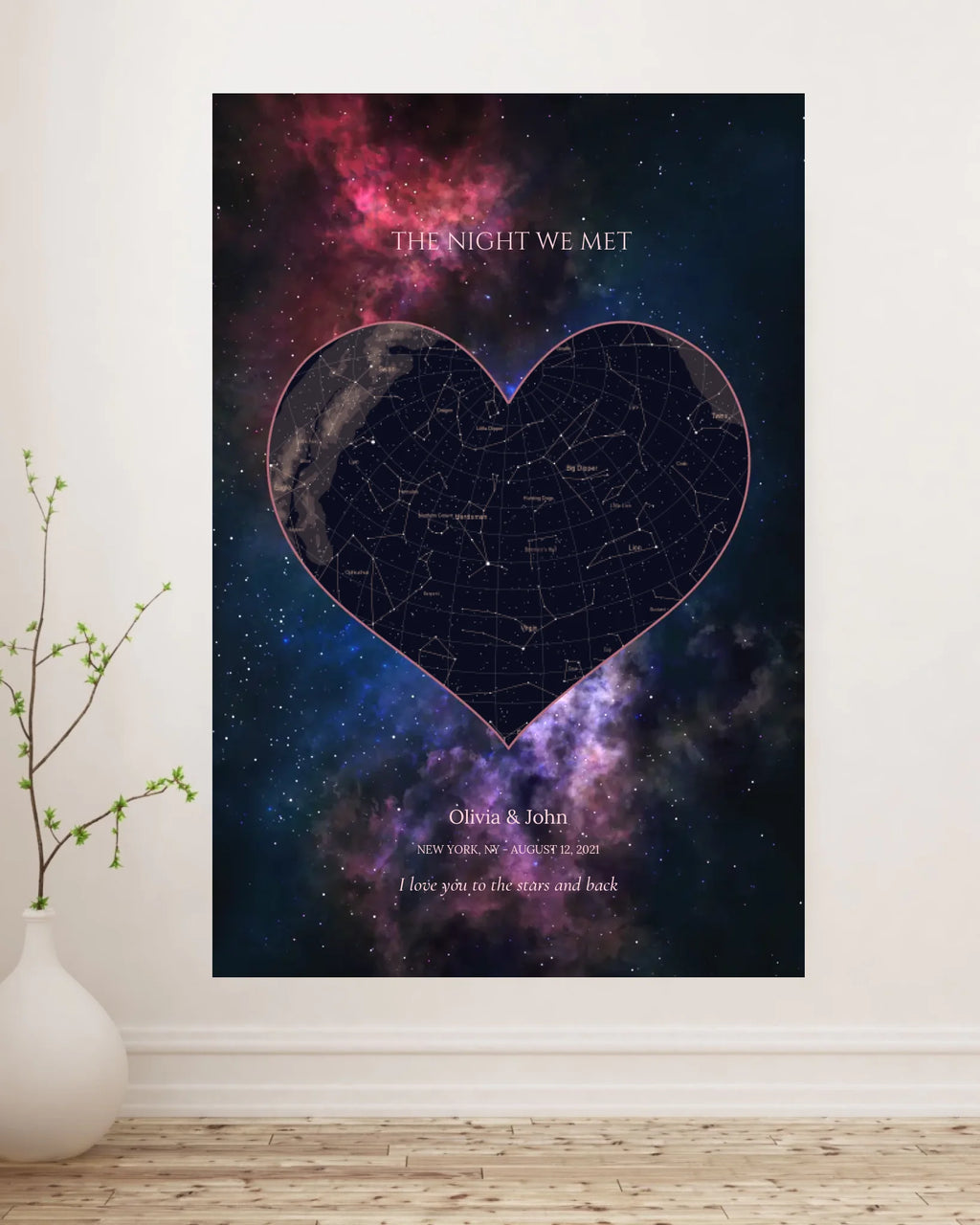 White and Cream Minimalist Photo Frame Mockup Instagram Post