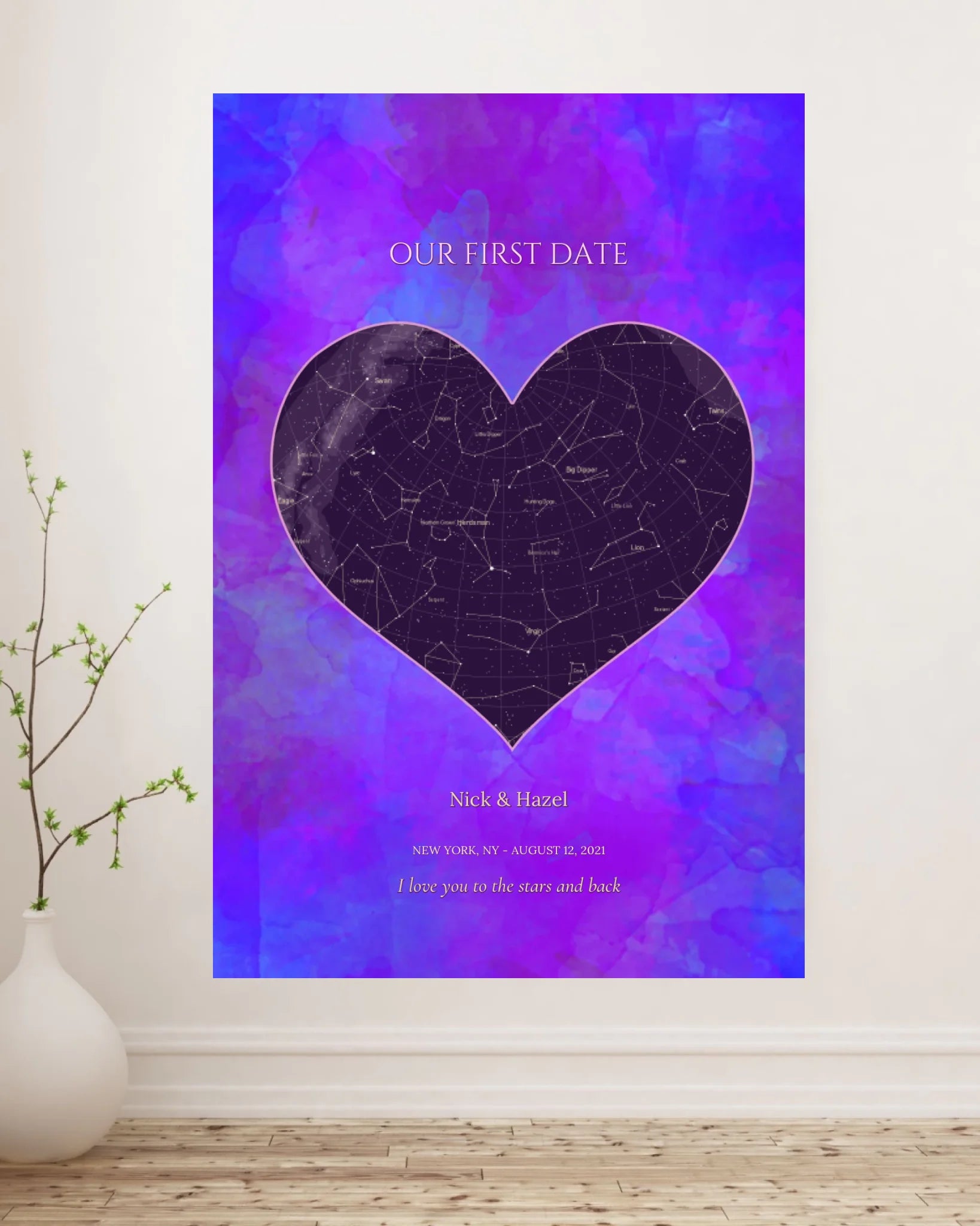 White and Cream Minimalist Photo Frame Mockup Instagram Post