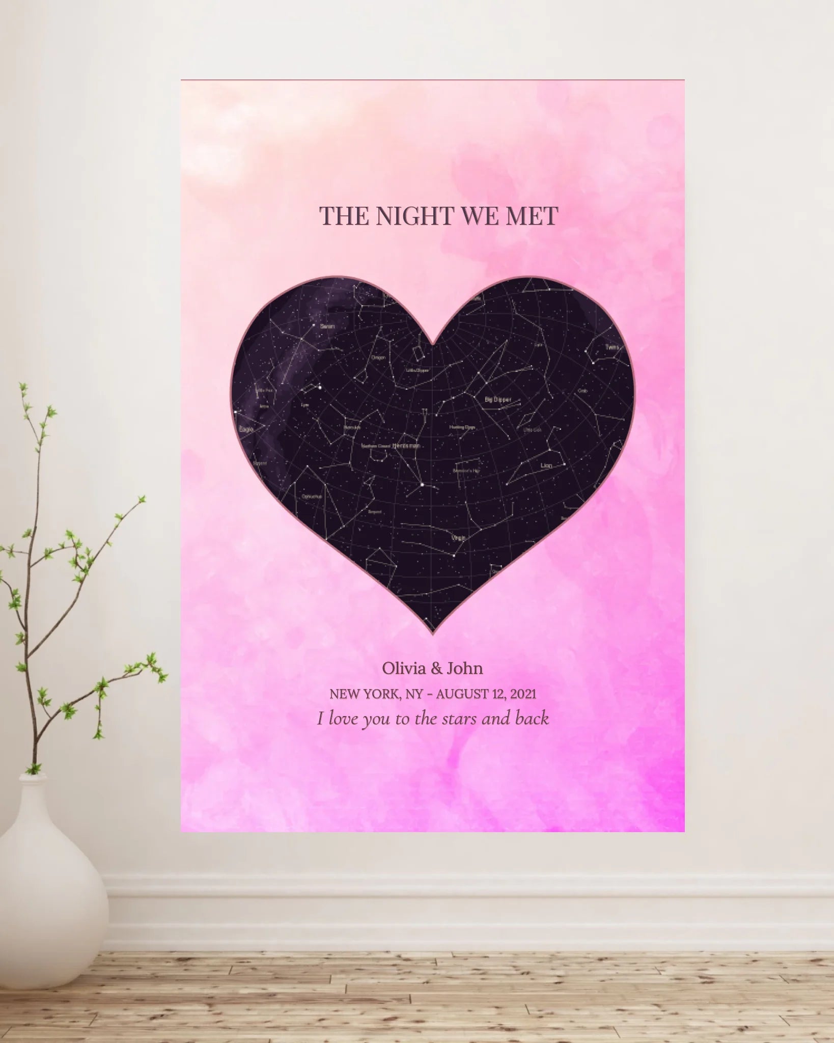 White and Cream Minimalist Photo Frame Mockup Instagram Post